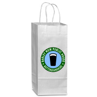 Barley Mow Public House Wine Paper Bag - 5 1/2 X 3 1/4 X 13 | Artistshot