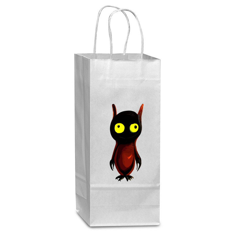 Monster Wine Paper Bag - 5 1/2 X 3 1/4 X 13 | Artistshot