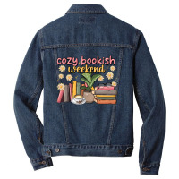 Cozy Bookish Weekend Men Denim Jacket | Artistshot