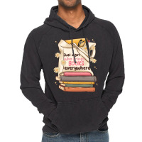 Just A Girl Who Brings Books Everywhere Vintage Hoodie | Artistshot