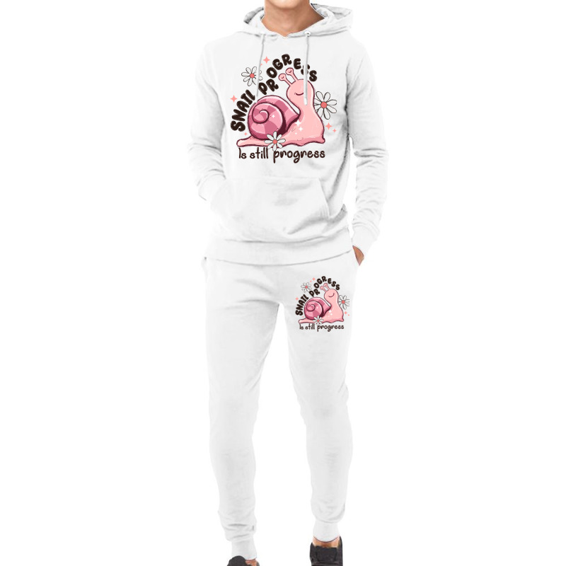 Snail Progress Is Stil Progress Hoodie & Jogger Set | Artistshot