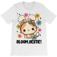 Bloom Bestie Cat T-shirt | Artistshot