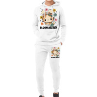 Bloom Bestie Cat Hoodie & Jogger Set | Artistshot