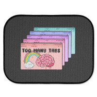 Too Many Tabs Rear Car Mat | Artistshot