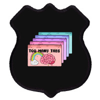 Too Many Tabs Shield Patch | Artistshot