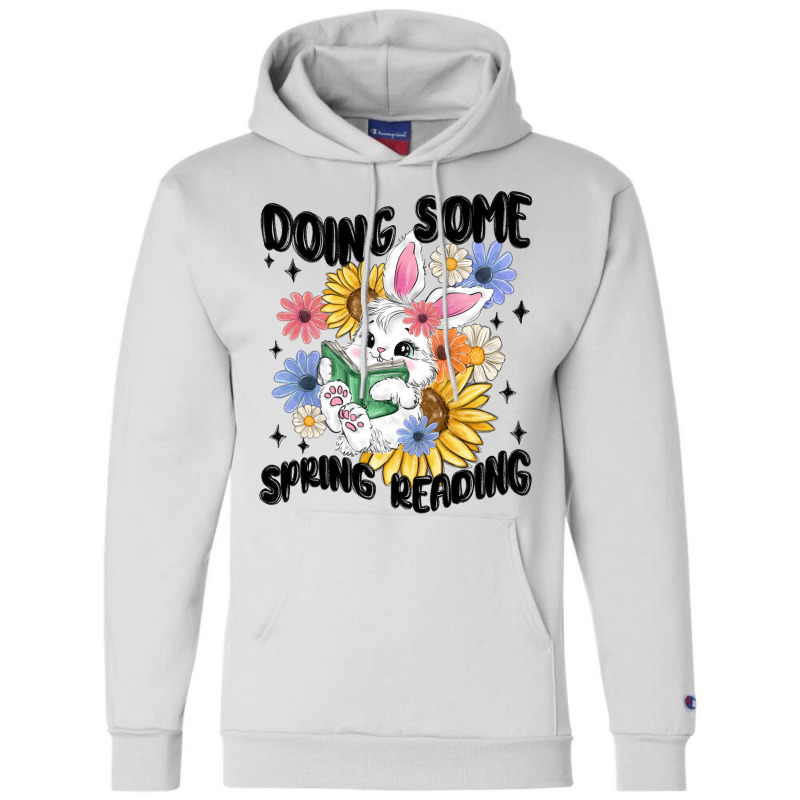 Doing Some Spring Reading Champion Hoodie | Artistshot