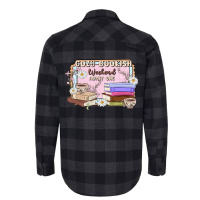 Cozy Bookish Weekend Ticket Flannel Shirt | Artistshot