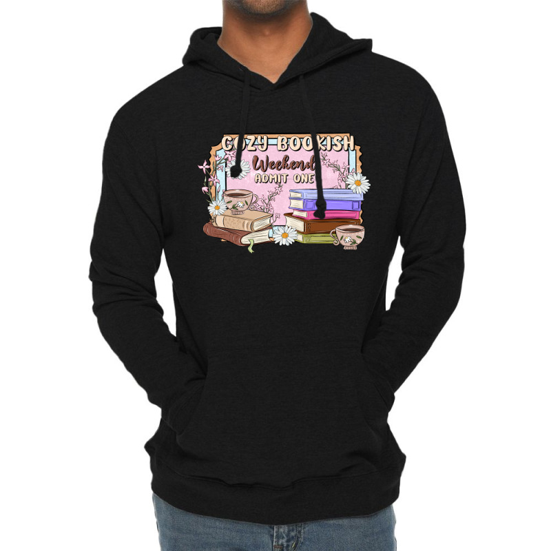 Cozy Bookish Weekend Ticket Lightweight Hoodie | Artistshot