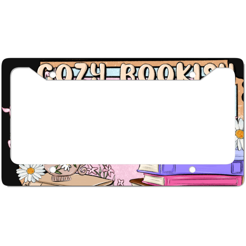 Cozy Bookish Weekend Ticket License Plate Frame | Artistshot