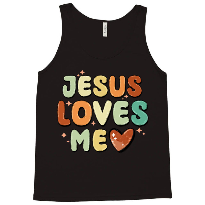 Jesus Loves Me Tank Top | Artistshot