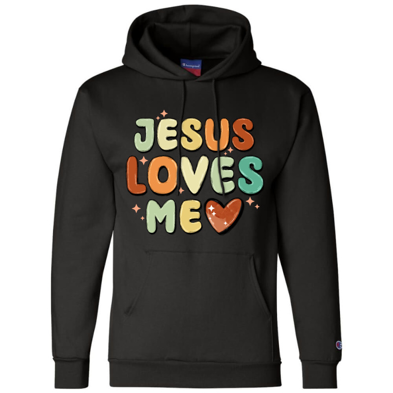 Jesus Loves Me Champion Hoodie | Artistshot