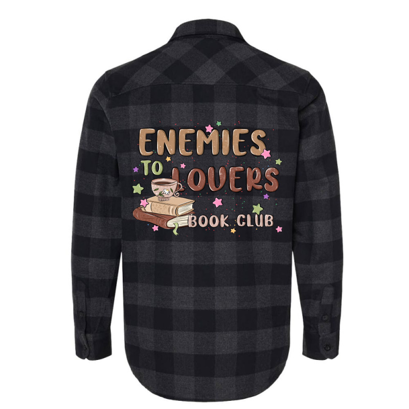 Enemies To Lovers Book Club Flannel Shirt | Artistshot