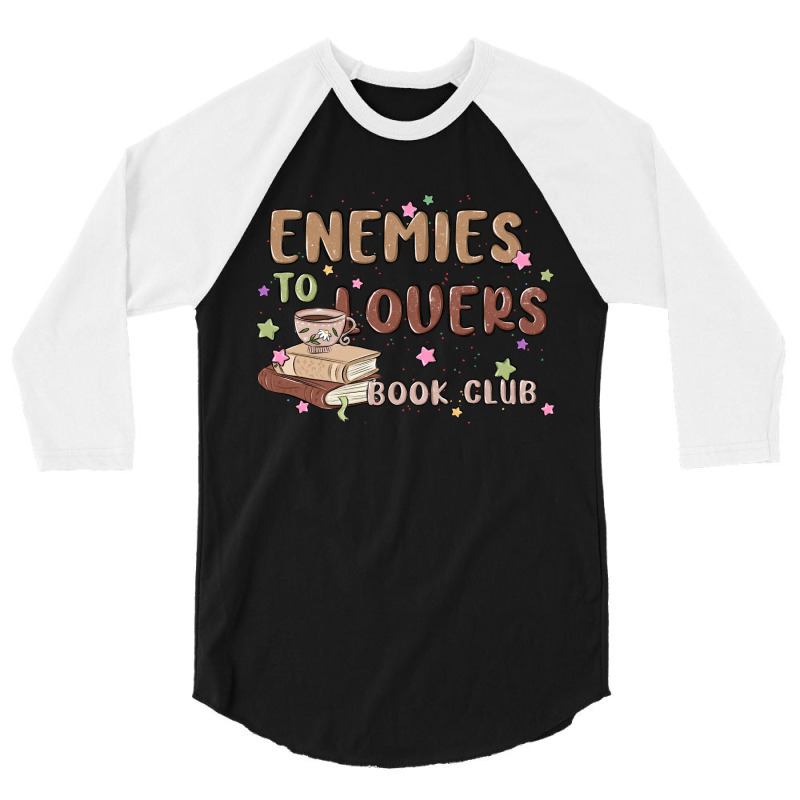 Enemies To Lovers Book Club 3/4 Sleeve Shirt | Artistshot