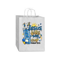 Down Syndrome Jesus Fills My Cup Mart Paper Bag -13 X 7 X 17 | Artistshot