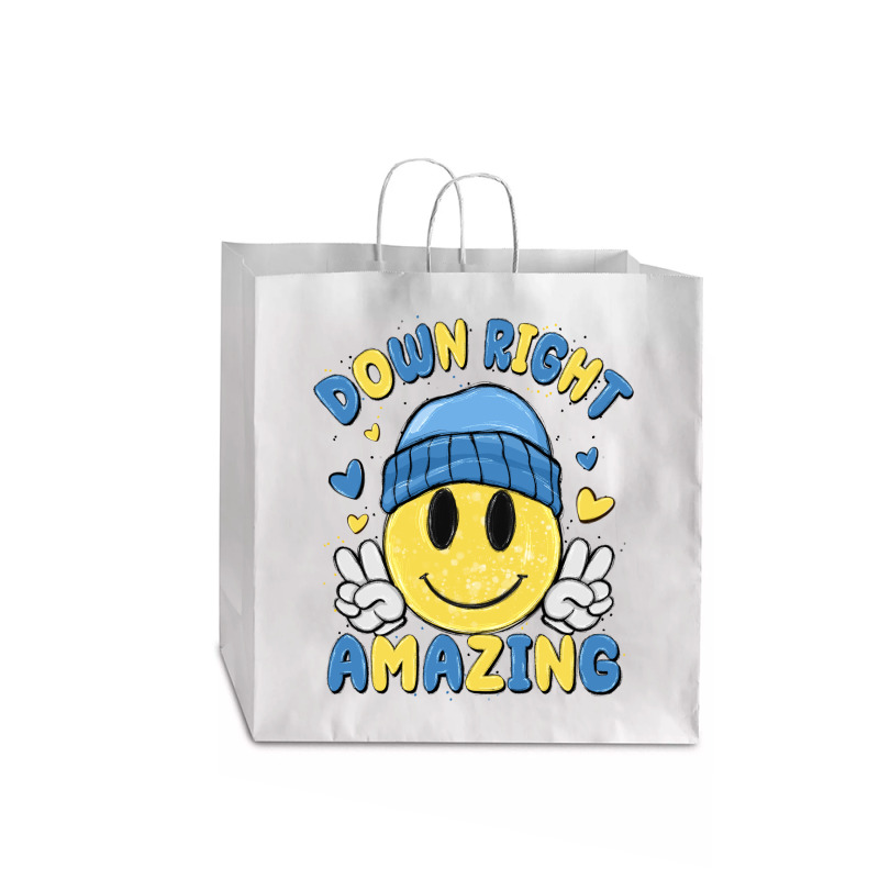 Down Right Amazing Jumbo Paper Bag - 18 X 7 X 18 3/4 | Artistshot