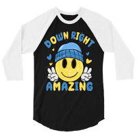 Down Right Amazing 3/4 Sleeve Shirt | Artistshot