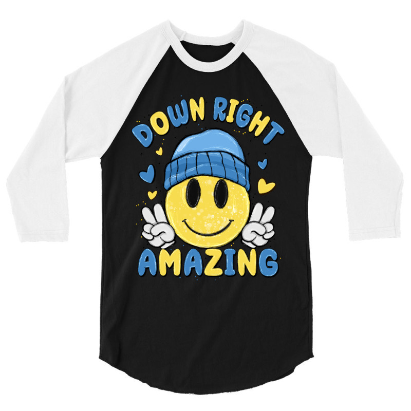 Down Right Amazing 3/4 Sleeve Shirt | Artistshot