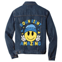 Down Right Amazing Men Denim Jacket | Artistshot