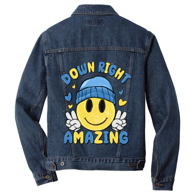 Down Right Amazing Men Denim Jacket | Artistshot