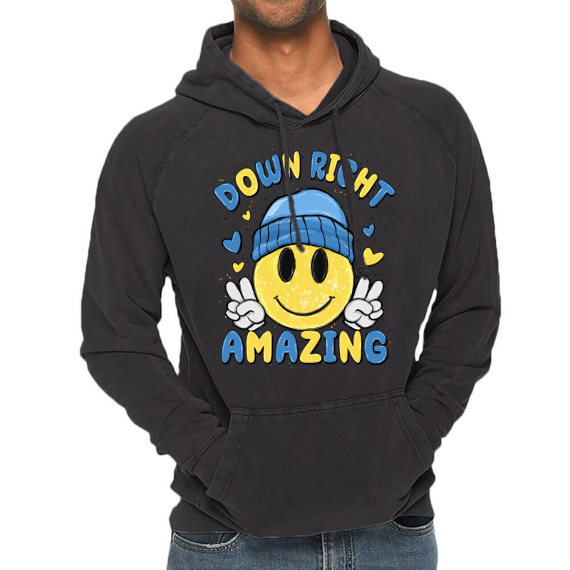 Down Right Amazing Vintage Hoodie | Artistshot