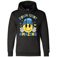 Down Right Amazing Champion Hoodie | Artistshot