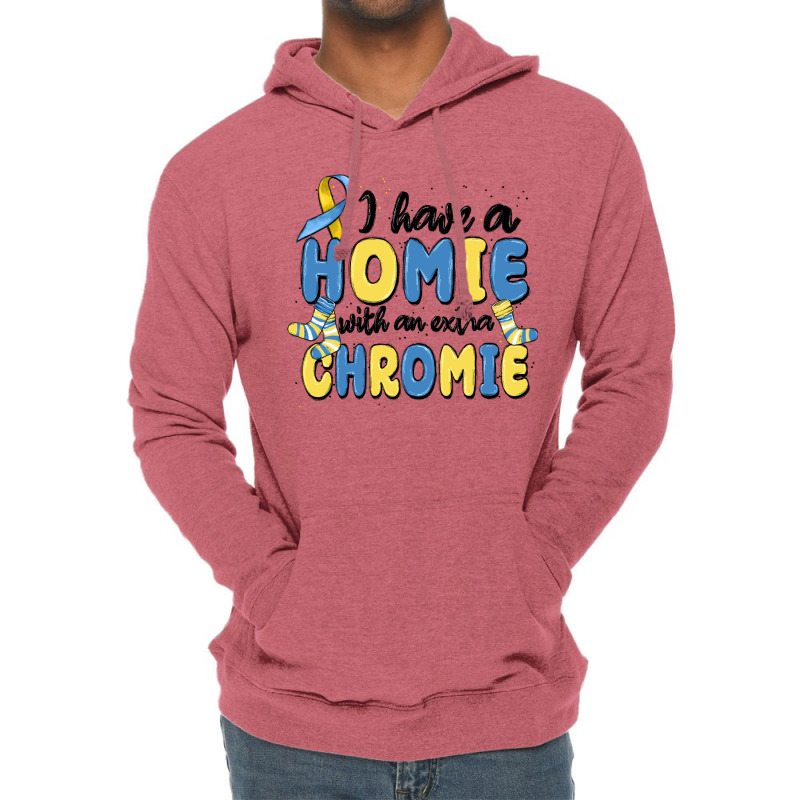 I Have Homie With An Extra Chromie Lightweight Hoodie | Artistshot