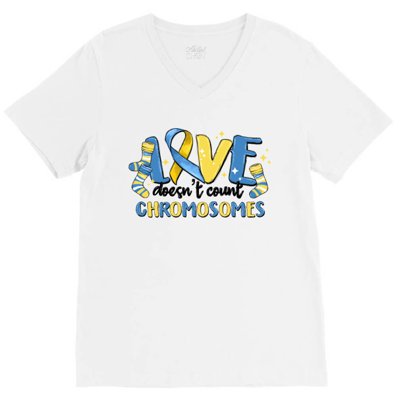 Love Dose Count Chromosomes V-neck Tee | Artistshot