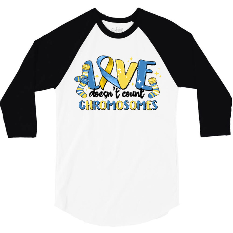 Love Dose Count Chromosomes 3/4 Sleeve Shirt | Artistshot