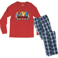 Love Dose Count Chromosomes Men's Long Sleeve Pajama Set | Artistshot