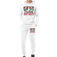 Teacher Off Duty Hoodie & Jogger Set | Artistshot