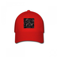 Black Velvet Marble With Pearlescent Baseball Cap | Artistshot