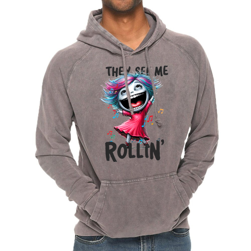 Dancing Queen, They See Me Rollin Vintage Hoodie by TaneaMartese | Artistshot