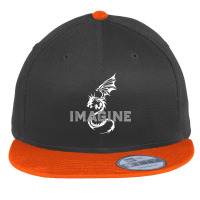 Cool Imagine Tattoo Dragon Vintage Flat Bill Snapback Cap | Artistshot