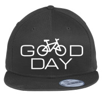 Funny Cycling Graphic Cyclist Flat Bill Snapback Cap | Artistshot