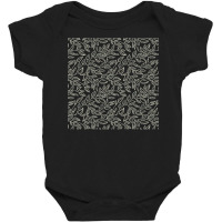 Nature Pattern T  Shirt Minimalist Leaf Line Art Illustration As A Sea Baby Bodysuit | Artistshot