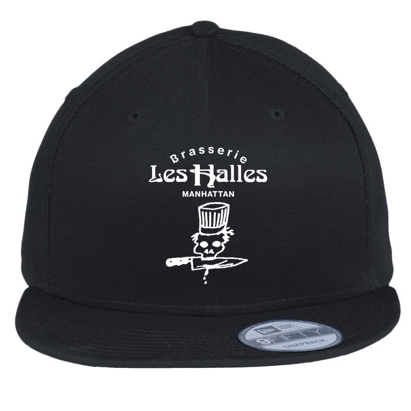 Bourdain Les Halles Flat Bill Snapback Cap by Ateng Art | Artistshot