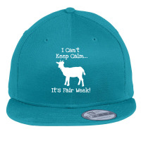 State And County Fair Show Goat Farm Animal Showing T Shirt Flat Bill Snapback Cap | Artistshot