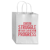 Without Struggle There Can Be No Progress Civil Rights Quote Cub Paper Bag - 8 X 4 1/2 X 10 1/4 | Artistshot