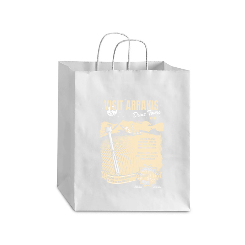 Visit Arrakis Debie Paper Bag - 10 X 5 X 13 | Artistshot