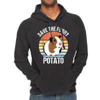 Save The Furry Potato Funny Guinea Pig T Shirt Vintage Hoodie | Artistshot