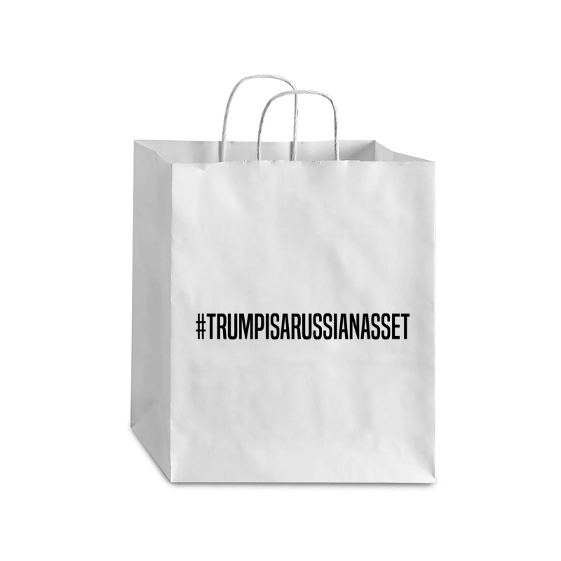 Trump Is Russian Asset Debie Paper Bag - 10 X 5 X 13 | Artistshot