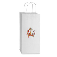 D’elle Parlera Bas Double Wine Paper Bag - 6 1/2 X 3 1/2 X 12 3/8 | Artistshot