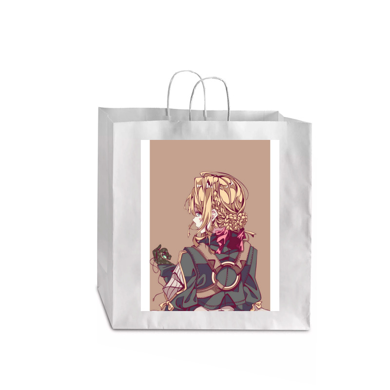 Violet Evergarden Graphic Jumbo Paper Bag - 18 X 7 X 18 3/4 | Artistshot