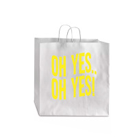 Design Of Oh Yes! Oh Yes! 1 Jumbo Paper Bag - 18 X 7 X 18 3/4 | Artistshot