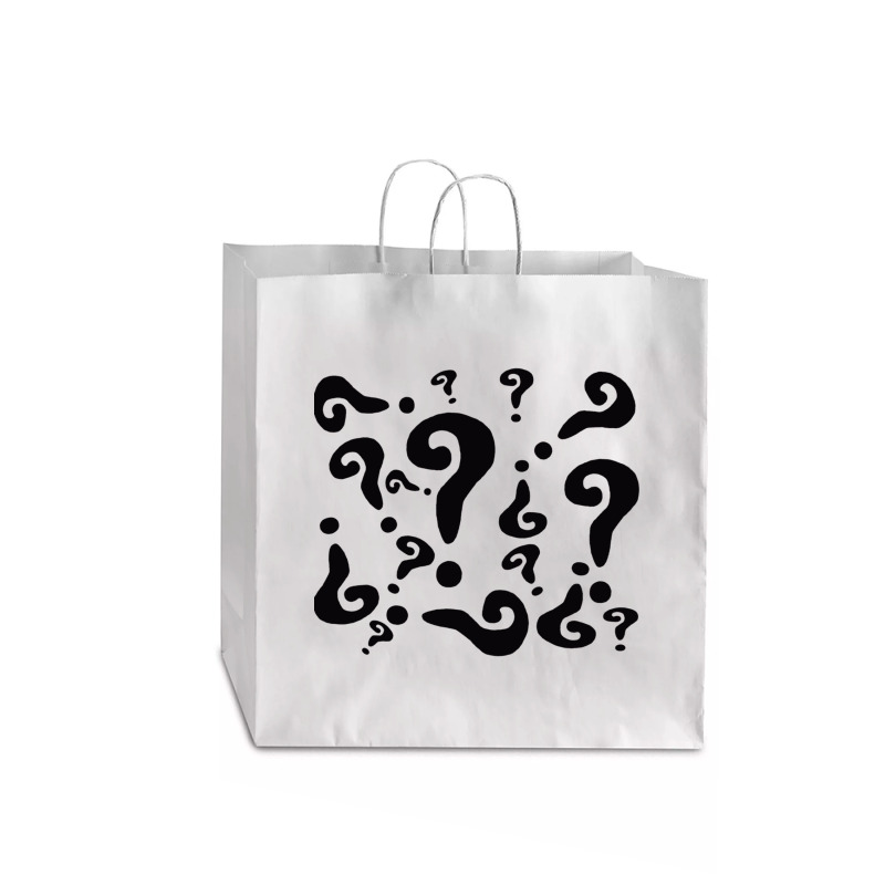 The Riddler Jumbo Paper Bag - 18 X 7 X 18 3/4 | Artistshot