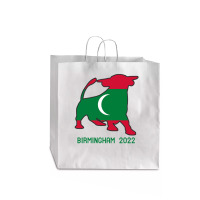 Maldives Commonwealth Bull Jumbo Paper Bag - 18 X 7 X 18 3/4 | Artistshot