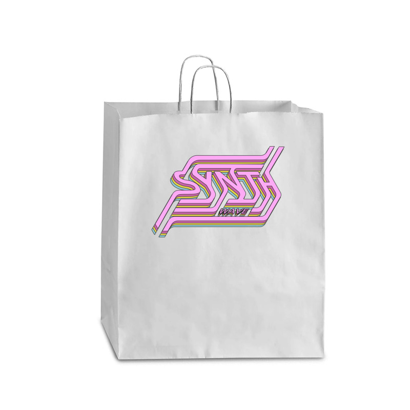 Synthwave For Synthesizer Music Lover Queen Paper Bag - 16 X 6 X 19 1/4 | Artistshot