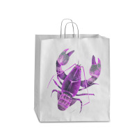 Aqua Purple Colored Lobster Queen Paper Bag - 16 X 6 X 19 1/4 | Artistshot