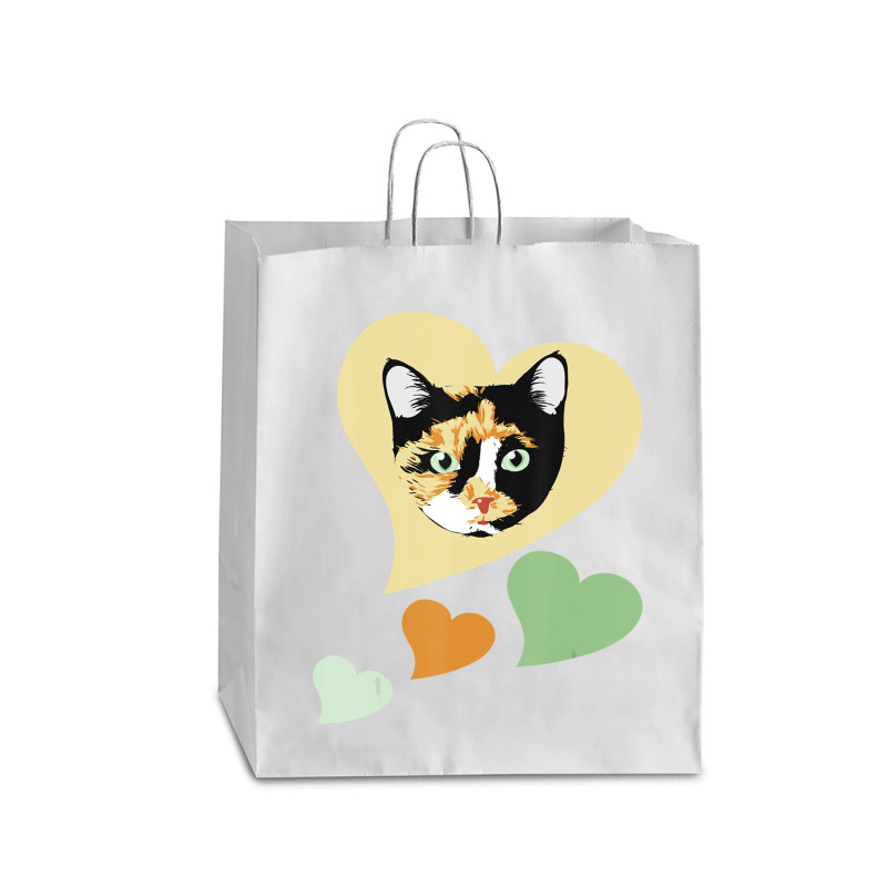 Calico Ca I Love My Calico Cats For Cat Lover Queen Paper Bag - 16 X 6 X 19 1/4 | Artistshot