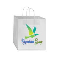 Oppenheim Group - The Design Is Oppenheim Jason Real Estate Art Star Paper Bag - 13 X 7 X 13 | Artistshot